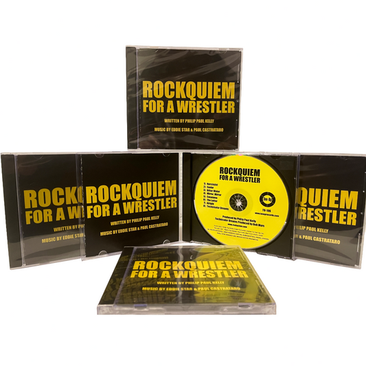 Rockquiem For A Wrestler Cast Recording CD and disc.